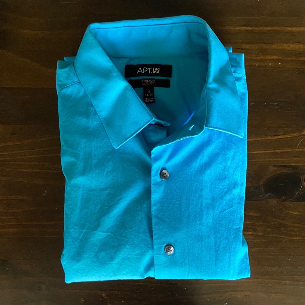 Apt. 9 Blue Men’s Dress Shirt